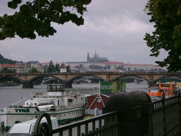 pohled na prazsky hrad