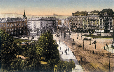 Náměstí Míru jako urbanistické centrum Vinohrad