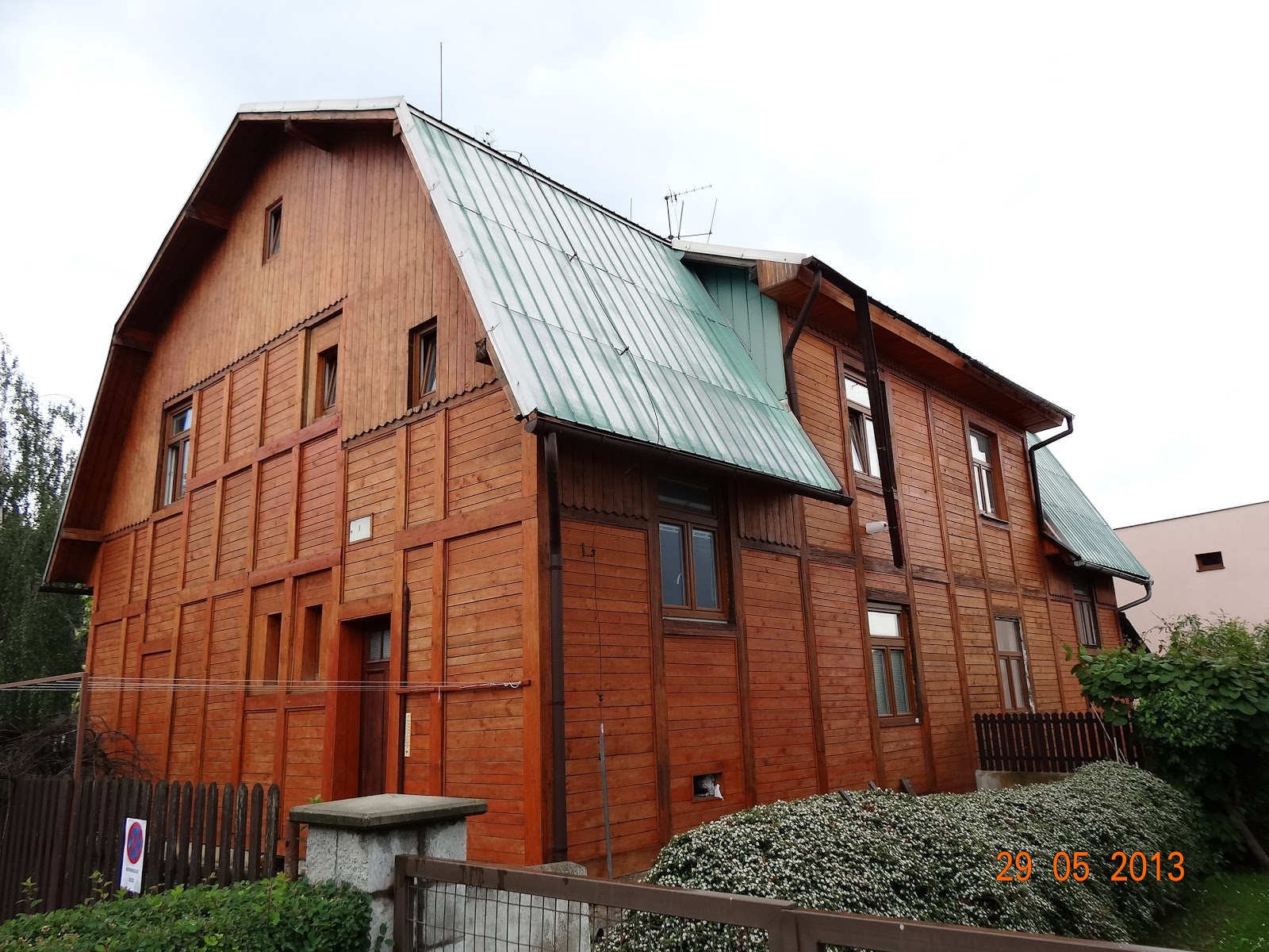 Uniquely preserved wooden house is the most interesting