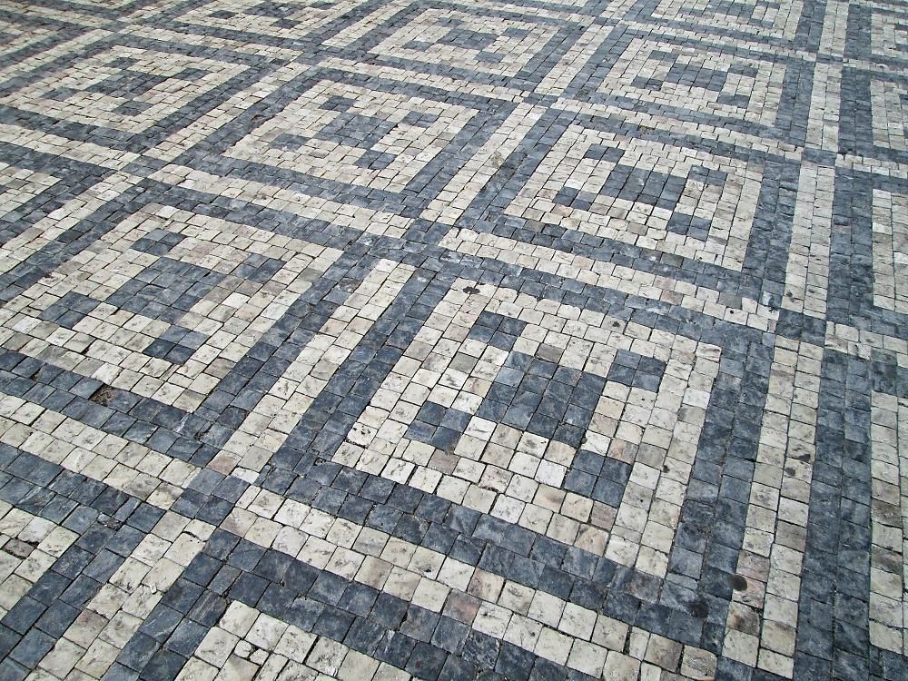 Mozaiky na chodnících - znáte jejich názvy?