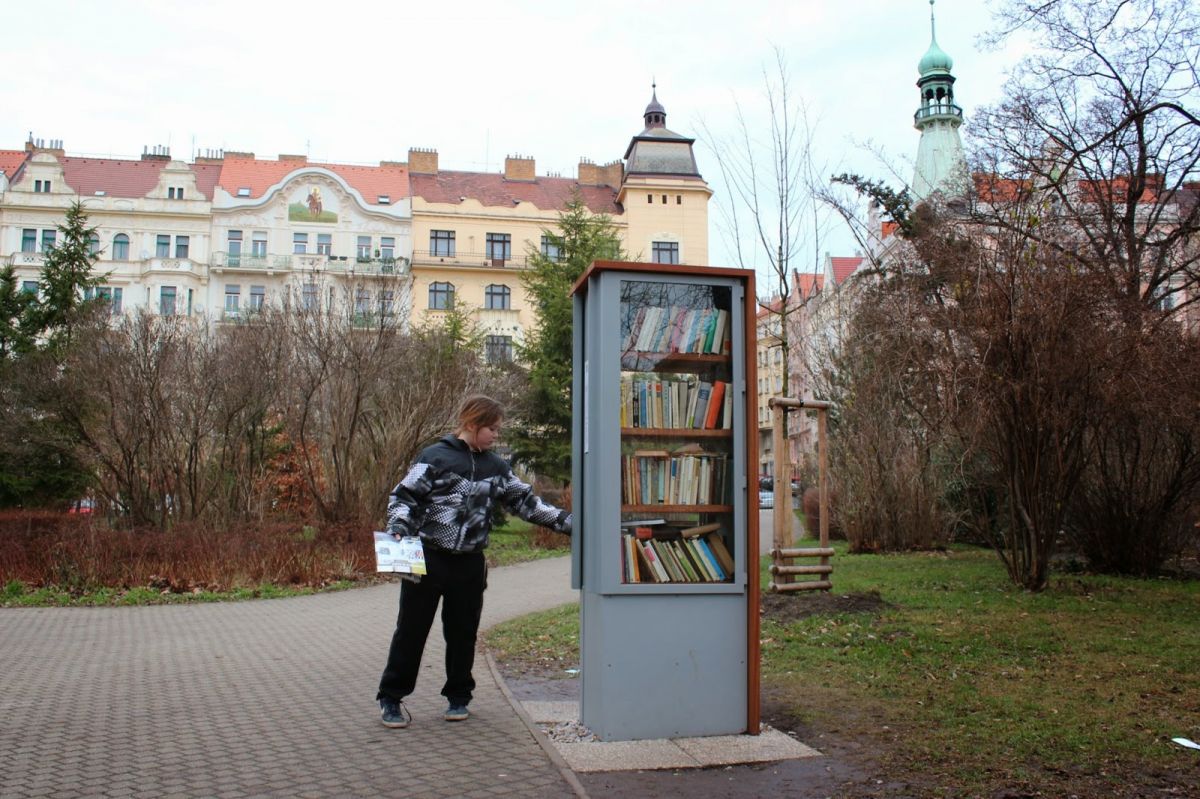 Knihovny v pražských parcích