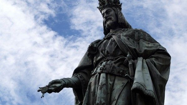 Karel IV. a jeho krční páteř