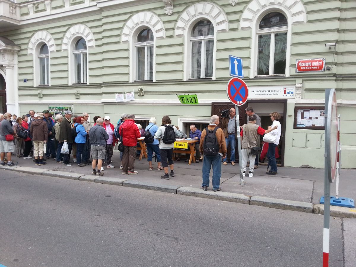 Pražská turistika pro vás...trasa 8 km 