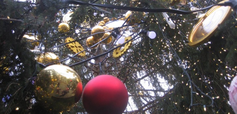První vánoční stromek v Praze
